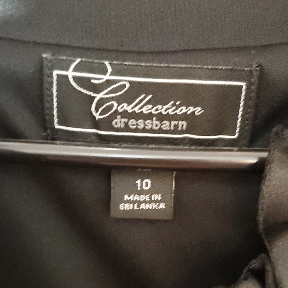 Dressbarn Collection Elegant Black Dress - Picture 2 of 7